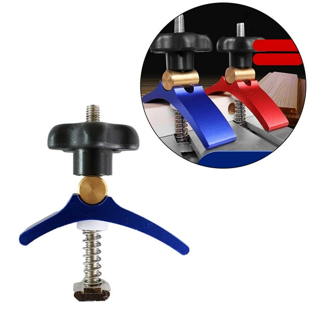 Bloque de sujeción Yotijar de bloque de tornillo Mitre M6 Modelo 20 azul