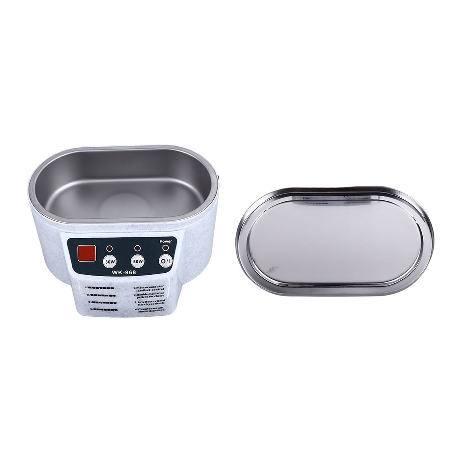 Ultrasound Jewelry Cleaner with Timer Household Ultrasound Cleaning Machine for Eyeglasses Rings