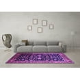 thumbnail image 3 of Ahgly Company Indoor Rectangle Oriental Purple Industrial Area Rugs, 2' x 4', 3 of 4