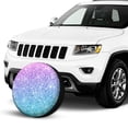 thumbnail image 2 of Kdxio Multicolor Glitter for Tire Cover Wheel Protectors Tyre Covers Weatherproof Wheel Covers Universal Fit for Trailer Rv SUV Truck Camper Travel Trailers 16 inch, 2 of 8