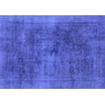 thumbnail image 1 of Ahgly Company Machine Washable Indoor Rectangle Abstract Blue Modern Area Rugs, 8' x 10', 1 of 4