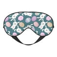 thumbnail image 6 of Rocae Cute Rabbit Easter for Mask for Women Men, Luxury Eye Cover Eye Shade with Adjustable Strap for Travel, Nap, Meditation, 6 of 7