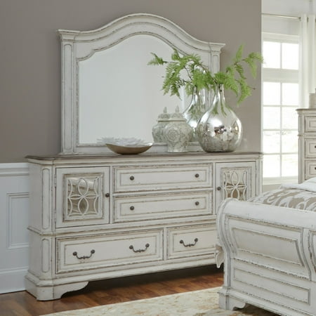 Liberty Furniture Industries Magnolia Manor 2 Mirrored Door 4