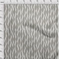 thumbnail image 3 of oneOone Viscose Jersey Fabric Abstract Stripe Ikat Print Fabric By The Yard 60 Inch Wide, 3 of 5