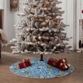 thumbnail image 4 of Sikiie Blue paisley pattern Christmas Tree Skirt, Christmas Tree Decorations, Christmas Decor, Tree Mat Decoration(30-48IN)-36", 4 of 6