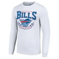 thumbnail image 2 of Men's Starter White Buffalo Bills '80s Inspired Team Logo Long Sleeve T-Shirt, 2 of 3