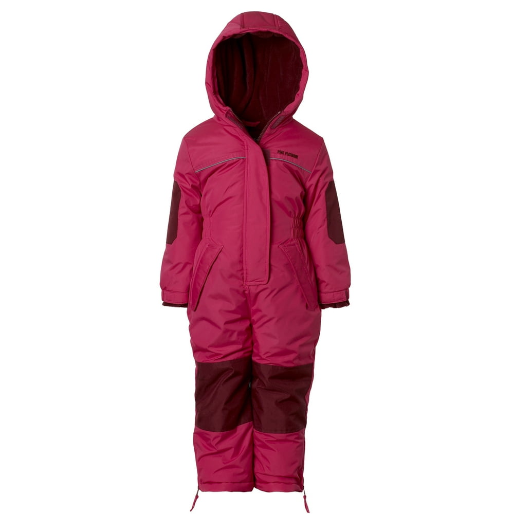 Pink Platinum Pink Platinum Baby Toddler Girl OnePiece Snowsuit