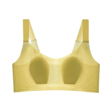 Wireless Bras For Women Seamless Buttery Soft Wireless Full Coverage Wide Strap Basic Sleeping Bras
