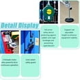 thumbnail image 3 of 880Lbs Electric Scaffolding Lift, 6.5FT Heavy Scaffold Platform, Equipped with Remote Control and Casters, Elevated Mobile Working Platform, For Decoration Warehouse Building Repairs, 3 of 10