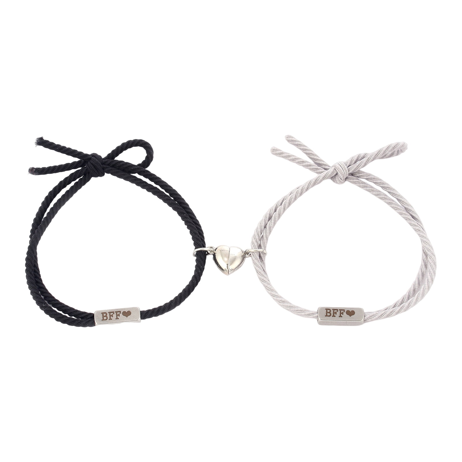 Gift Magnetic Heart Bracelets that write with your names as a constant  reminder of your love - Aron closet