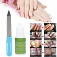 thumbnail image 3 of Justharion 10ml Nail Fungus Liquid Set Nail Fluid Cotton Stick and File Set, 3 of 7