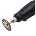thumbnail image 5 of AVEKI 12 Pièces 2,35 Mm Tige Coupe Porte-Roue à Vis Coupe-Roue Coupe-Roue Scie Mandrin Bit Compatible avec Outil Rotatif 0601M, 5 of 5