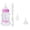 Pink, variant on Pet Feeding Set for Puppies and CatsMilk Bottle Kit for with Flexible Nipple Design and Easy-Grip Bottle Stoppers, 14 cm, Green