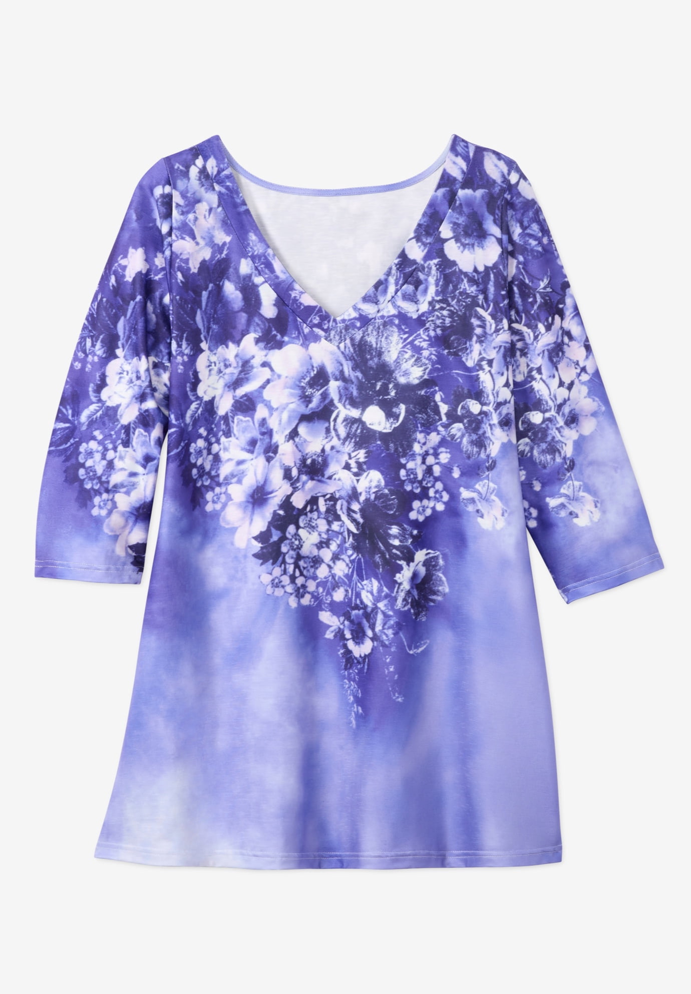 Plus Size Watercolor Tunic - image 2