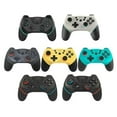 thumbnail image 1 of switch pro wireless bluetooth vibration controller gamepad 6 axis somatosensory game controller, 1 of 4
