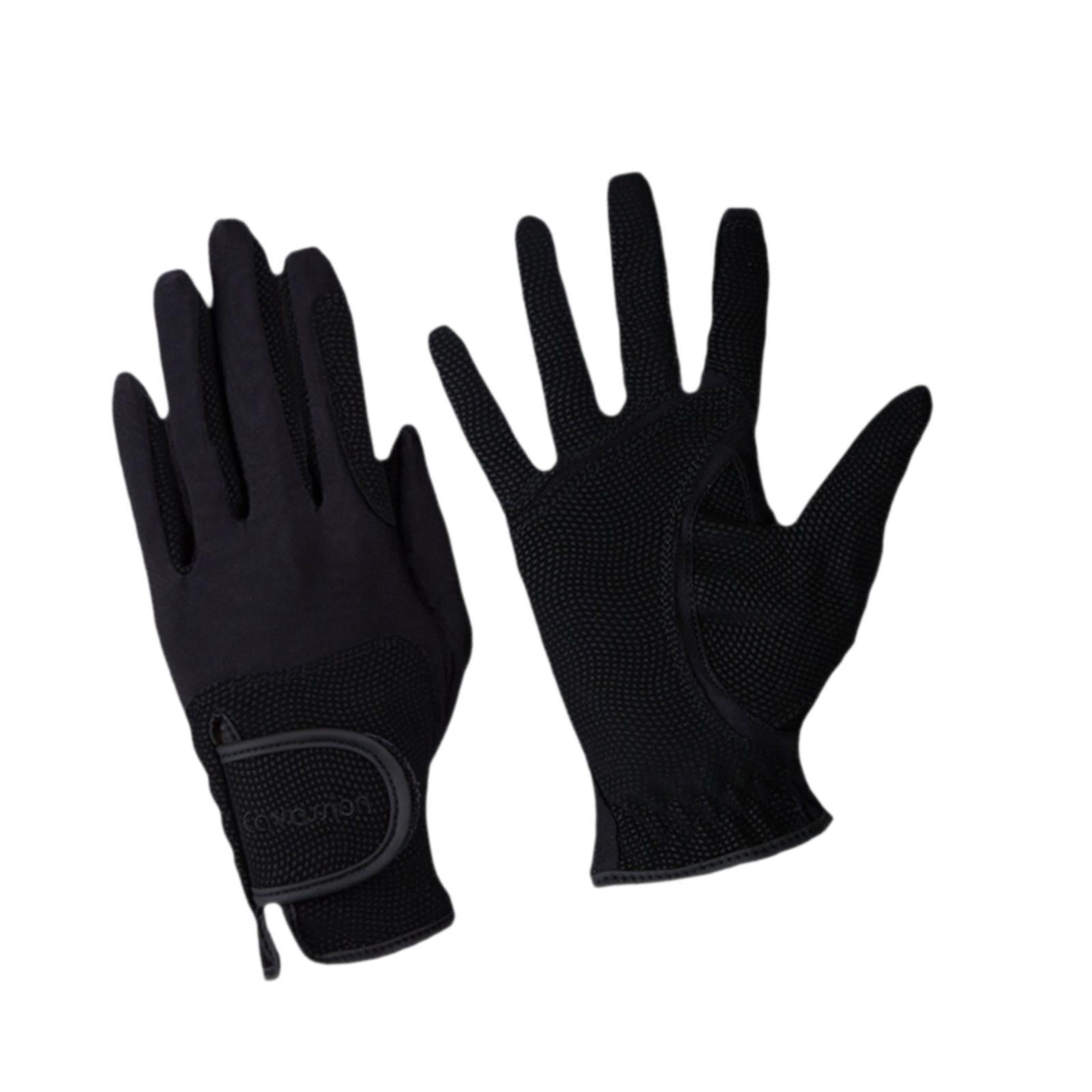 Wswqop Horse Riding Gloves Equestrian Gloves Men Women Adults Elastic Nonslip Horseback L