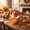 A, variant on Harvest Festival Gnome Figurine Ornaments, Thanksgiving Holiday Tabletop Decoration for Farmhouse Indoor Decor