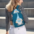 thumbnail image 5 of Balery Nurse Doctor Gnomes Mochila Clásica Impresa Básica para Viaje, Mochila Escolar Resistente al Agua, Mochila de Lona con Correas Ajustables-Medium, 5 of 5