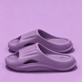 thumbnail image 2 of YOUYEDIAN Shower Shoes Women Soft Platform Versatile Non Slip Comfy Fashion Breathable Slippers Casual Open Toe Backless Shoes, 2 of 5