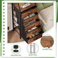 thumbnail image 2 of TYDIMOR Tall Dresser for Bedroom, 5 Drawer with Charging Station, Brown, Ideal for Adults, 2 of 8