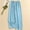 Blue, variant on Women's Winter Full Length Pants, Pants For Women Everyday Pants Women Ladies Pants Striped Loose Casual Loungewear Elastic Waist Long Pants