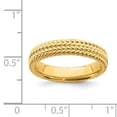 thumbnail image 2 of Stackable Expressions Sterling Silver Gold-plated Ring, 2 of 7
