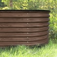 thumbnail image 4 of VEIKOUS 24"H Outdoor Metal Raised Garden Bed, Galvanized Many-in-1 Modular Garden Planter Box for Patio and Backyard, Rustic, 4 of 13
