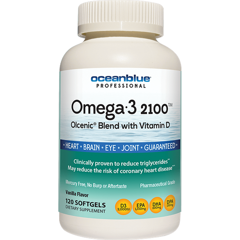 Oceanblue® Professional Omega3 2100 with Vitamin D (120ct) Walmart