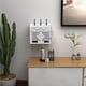 thumbnail image 2 of Moyic Router Storage Box Wall-mounted Set-Top Box Capacity Storage Bracket Strong Bearing Patch Shelf Panel Portable Rack Lightweight Almacenamiento y organización del hogar Moyic HA021045-00, 2 of 5