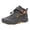 Grey, variant on Wsysadlol Kids Water Resistant Hiking Boots Boys Girls Anti Collision Anti-Skid Athletic Outdoor Adventure Trekking Shoes