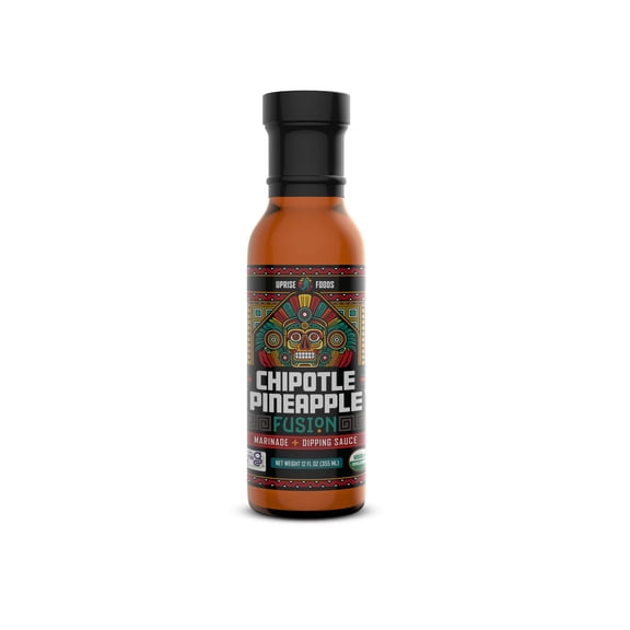 Uprise Foods Chipotle Pineapple Fusion Sauce, Certified Organic, 12 oz