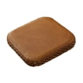 thumbnail image 3 of Cojín de suelo de tatami, cojín para sentarse, decorativo, cuadrado, transpirable, tejido Café, 3 of 9
