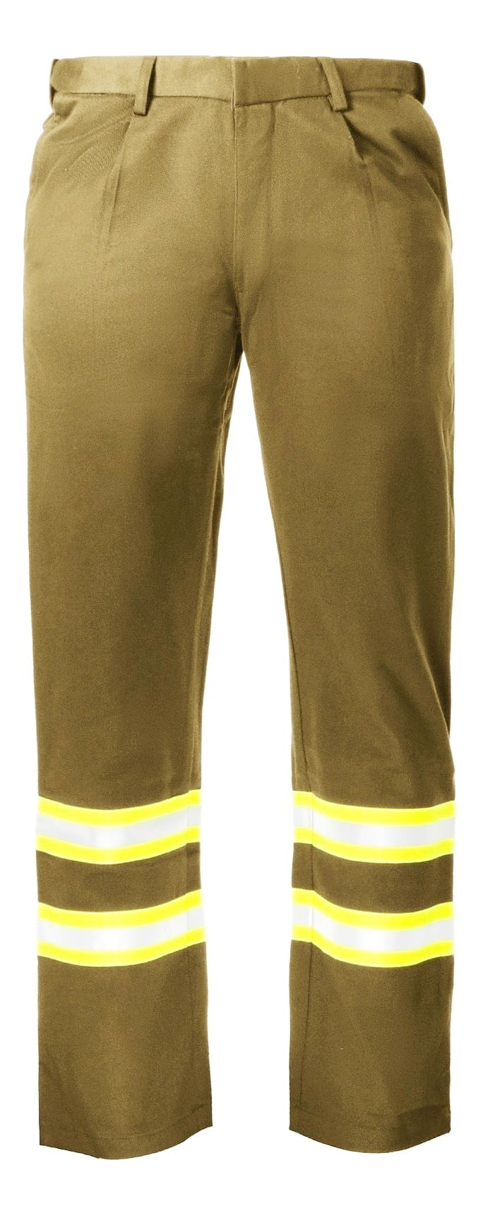Hi Vis Viz Visibility Fleece Warmer Trousers Mens Loose Cargo Pocket Work Pants 