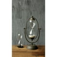 thumbnail image 6 of Creative Co-Op Decorative Rust Color Metal Hourglass with White Sand, 6 of 23
