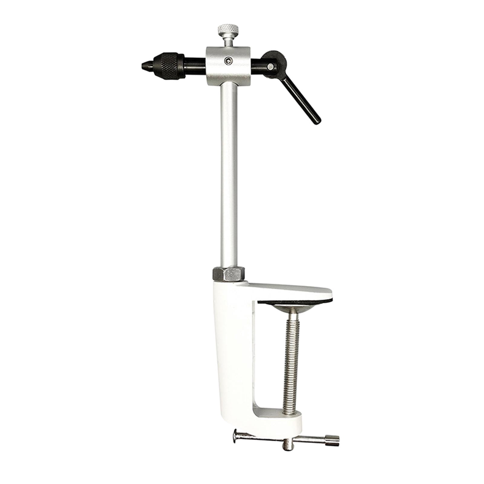 koolsoo Fly Tying Vise, Clamp Mount Tying Vise, Metal High Quality Practical Portable Heavy Duty Fly Tieing Tools, Fly Tying .5x6cm Rotatable