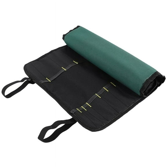 Multifunctional Waterproof Oxford Cloth Folding Roll Bag Portable Storage Tool Bag Chef Knife Storage Bag 22 Slots
