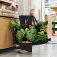 thumbnail image 6 of Tropical Plants Large Capacity Reusable Toy, Picnic, and Storage Basket - Foldable Oxford Cloth Material for Ultimate Convenience, 6 of 7