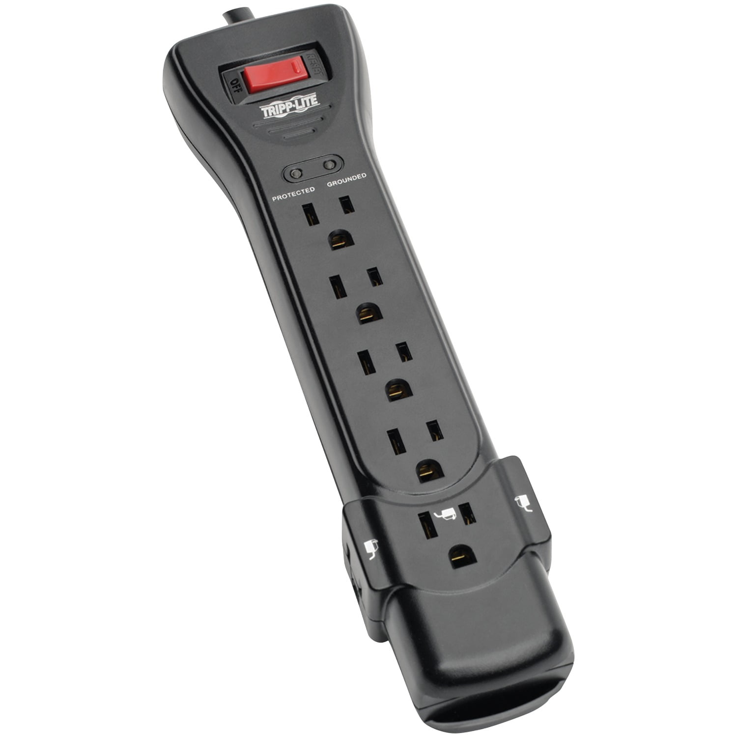 Tripp Lite SUPER725B Protect It! 7Outlet Surge Protector Power Strip