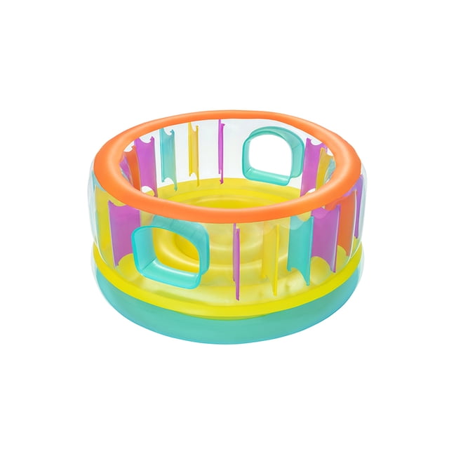 Brincolín Inflable Bestway Tipo Corralito Infantil Colorido Vinilo PVC Resistente
