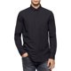 thumbnail image 1 of Calvin Klein - Camisa de sarga con botones para hombre, color negro, extragrande, 1 of 1