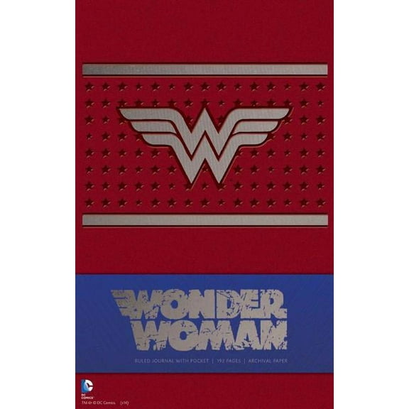 Comics: Wonder Woman Hardcover Ruled Journal (Hardcover)