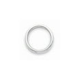 thumbnail image 3 of 10K White Gold Ring Band Wedding Milgrain Standard Half Round, 3 of 5