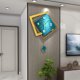 thumbnail image 2 of Relojes De Pared Modernos, Reloj Silencioso Sin Tictac, Decoración Única, Reloj Colgante Cuadrado, Reloj Contemporáneo Para Sala De Estar Y Dormitorio Advancent HA026618-01, 2 of 6