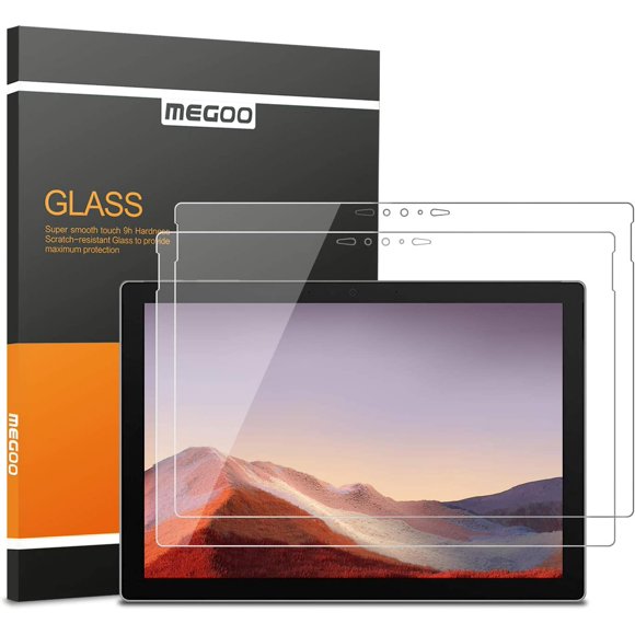 [2 pack] Protecteur d'Écran pour New Surface Pro 7 Plus/Surface Pro 7, Ultra Clair/haute Réponse/tempéré Gl