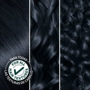 Garnier Nutrisse Nourishing Hair Color Creme, 22 Intense Blue Black, 1 Kit