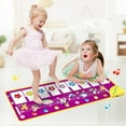 thumbnail image 5 of LGHDIWN Kids Musical Piano Mats, Musical Toys Baby Floor Piano Keyboard Mat Carpet Animal Blanket Touch Playmat Early Education Toys for 1 2 3 4 5 6+ Year Girls Boys Toddlers, 5 of 6
