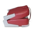 thumbnail image 4 of Leader Accessories New Low Back Folding Boat Seat，White/Red, 4 of 6