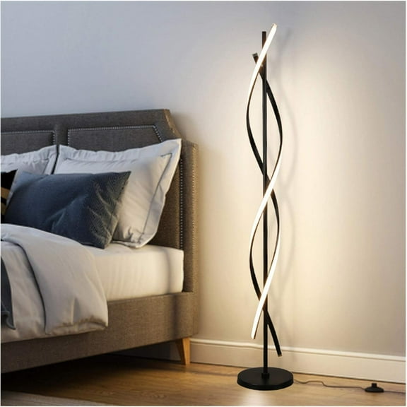 Floor lamp Nordic Living Room Linear Floor Lamp Modern Simplicity Bedside Bedroom Vertical Lamp LED Decorate Floor lamp
