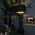 thumbnail image 5 of Lampe de table Squelette Veilleuse Gothique Maison Lumière Décorative Classique-Noir, 5 of 5