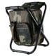 thumbnail image 4 of Mochila nevera silla ligera de gran capacidad plegable taburete de camping para viajes playa senderismo picnic camuflaje, 4 of 14